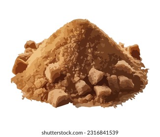 powder food delicious isolated icon