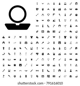 Powder icon illustration isolated vector. editable beauty icons vector set.