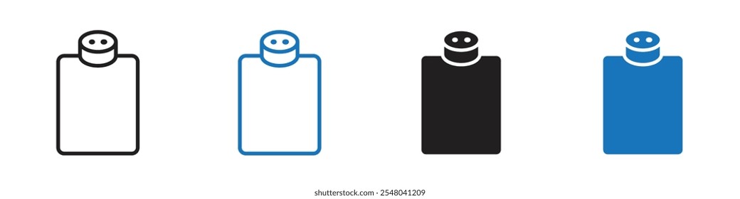 Contorno del conjunto de Vectores del icono del polvo