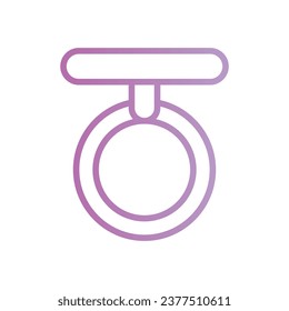 powder icon with white background vector stock illustration