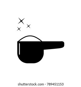 powder for washing icon. Wash elements. Premium quality graphic design icon. Simple icon for websites, web design, mobile app, info graphics on white background