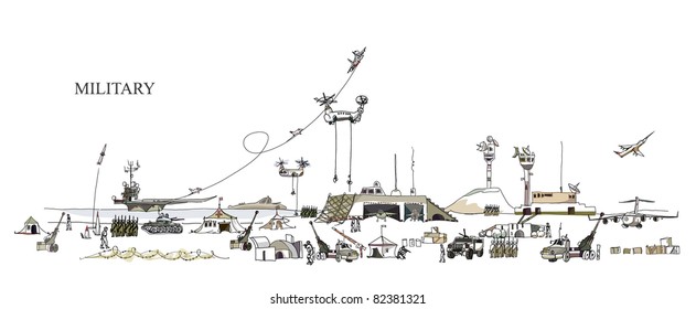 power of army illustration