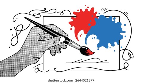 The Power of Art Inspires Creativity and Innovation with Colorful Expressions Shown Here