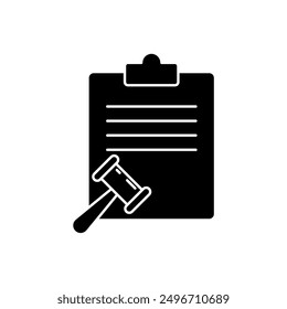 power of attorney concept line icon. Simple element illustration. power of attorney concept outline symbol design.