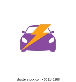 Power Auto Car Vector Logo Design Element