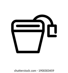 power bank icon or logo isolated sign symbol vector illustration - high quality black style vector icons
