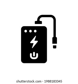 Power bank icon. Vector EPS file.