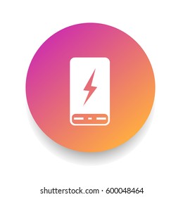 Power Bank. icon. Vector illustration