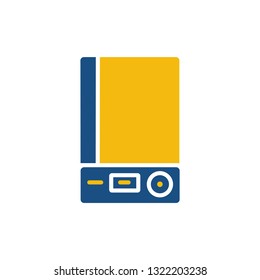power bank vector icon