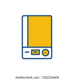 power bank vector icon
