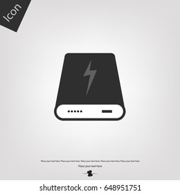 Power Bank vector icon