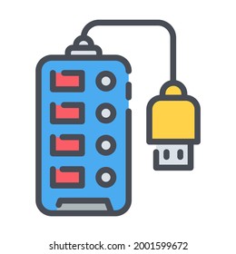 power bank vector Icon-  Modern style high quality vector illustration.