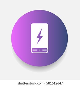 Power Bank.icon. EPS vectoriales
