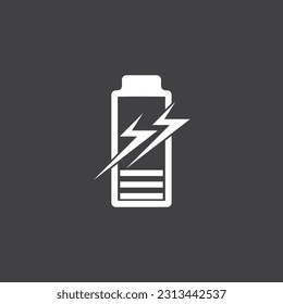 Power Battery Energy Logo Vector Illustration