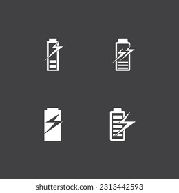 Power Battery Energy Logo Vector Illustration