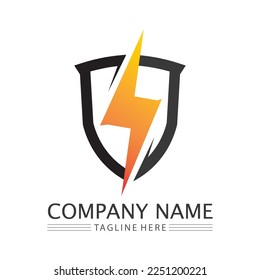 Power Battery Logo icon vector illustration Design Template.Battery Charging vector icon.Battery power and flash lightning bolt logo