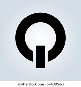 Power black icon