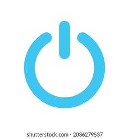 power blue web vector icon