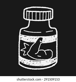 power bottle doodle