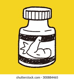 power bottle doodle