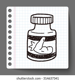 power bottle doodle