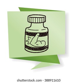 power bottle doodle