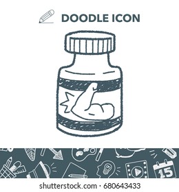 power bottle doodle