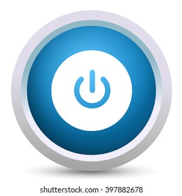 47,982 Blue power button icon Images, Stock Photos & Vectors | Shutterstock