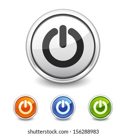 power button in four colors