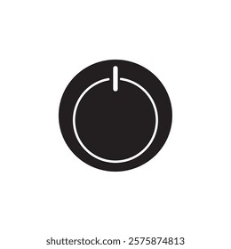 power button icon design template