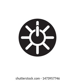 power button icon. Logo element illustration.power button symbol design. colored collection. power button concept. Can be used in web and mobile