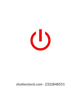 Power Button Icon. On Off Button Vector .
