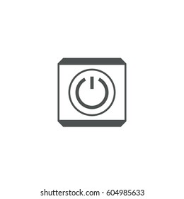 power button icon. sign design