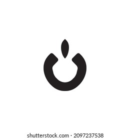 Icono de botón de encendido. Símbolo de fondo de afiche de tecnologías innovadoras de estilo sencillo. Elemento de diseño del logotipo de Tech shop. Impresión de camisetas con energía. Vector para pegatinas.
