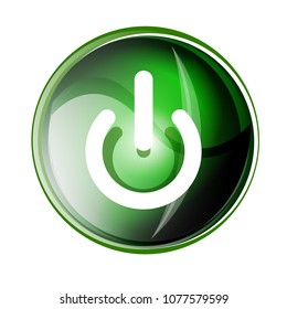 Betriebsschalter-Symbol, Startsymbol, Vektorgrafik