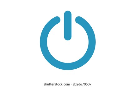 Power button icon symbol start or turn on vector image