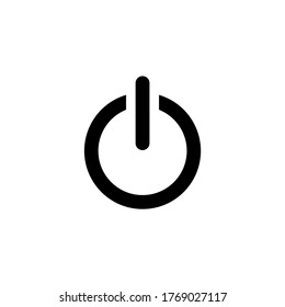 Power button icon symbol vector illustration