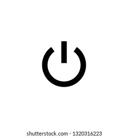 power button icon, vector icon