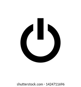 Power Button Icon Vector Design Illustration