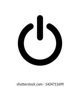 Power Button Icon Vector Design Illustration