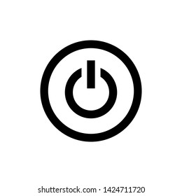 Power Button Icon Vector Design Illustration