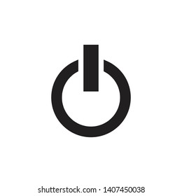 Power Button Icon Vector Illustration - Vector