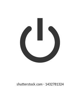 Power Button Icon Vector Illustration