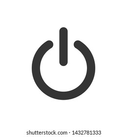 Power Button Icon Vector Illustration
