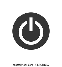 Power Button Icon Vector Illustration