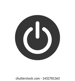 Power Button Icon Vector Illustration