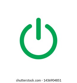 power button icon vector illustration