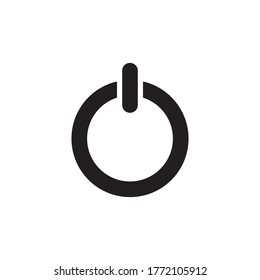 Power Button Icon Vector Illustration