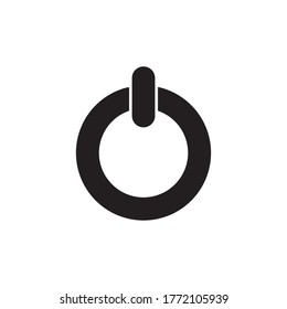 Power Button Icon Vector Illustration
