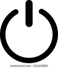 Power button icon vector. Switch Icon sign symbol.eps
